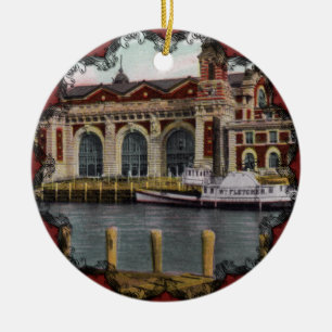 Ellis Island Ornament