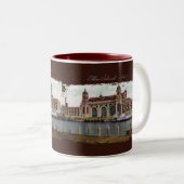 Ellis Island Painted Coffee Mok (Voorkant rechts)