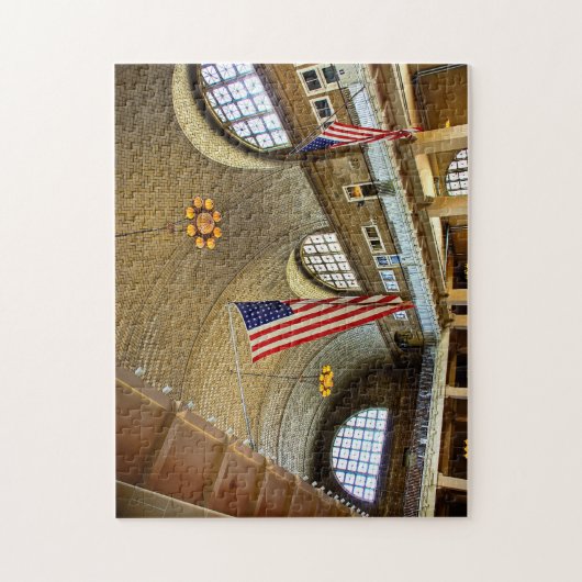 Ellis Island Puzzel Legpuzzel (Verticaal)