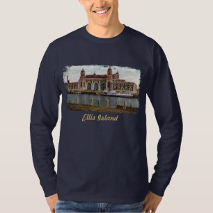 Ellis Island Shirt van gesneden Mannen