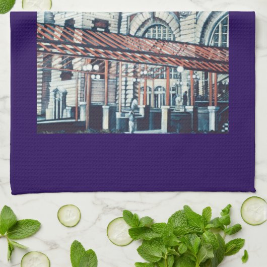 Ellis Island Theedoek (Gevouwen)