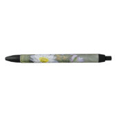 Ellis Rowan Blauw Wit Water Lelie  Bloemen Zwarte Inkt Pen (Voorkant)