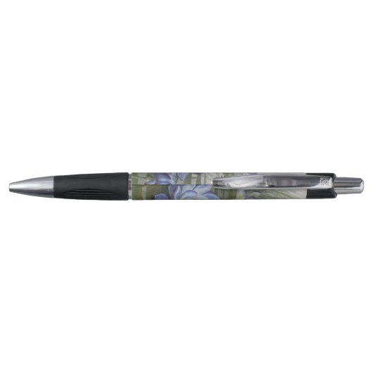 Ellis Rowan Blue Cloud Water Lily Flowers Pen (Achterkant)