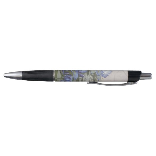 Ellis Rowan Blue Cloud Water Lily Flowers Pen (Bodem)