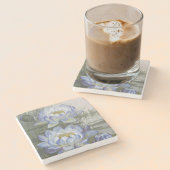 Ellis Rowan Blue Cloud Water Lily  Flowers Stenen Onderzetter