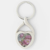 Ellis Rowan Pink Water Lily  Flowers Sleutelhanger (Voorkant)