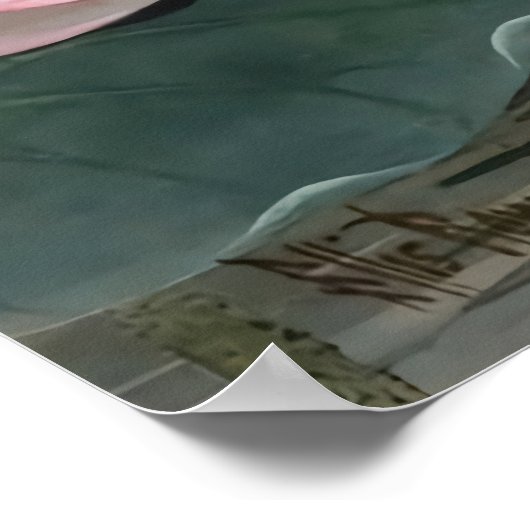 Ellis Rowan Sacred Lotus Water Lily  Flower Poster (Hoek)