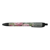Ellis Rowan Sacred Lotus Water Lily  Flower Zwarte Inkt Pen (Bodem)