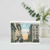 Ellison St., Paterson, NJ 1922 Vintage Briefkaart (Staand voorkant)