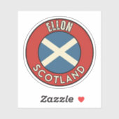 Ellon, Scotland Sticker (Vel)