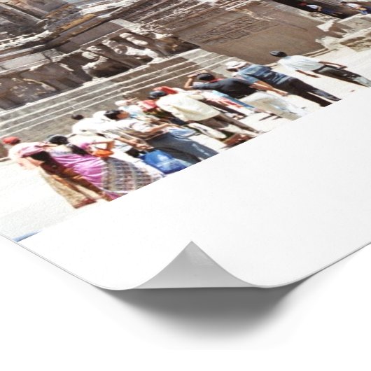 Ellora temple poster (Hoek)