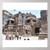 Ellora temple poster (Voorkant)