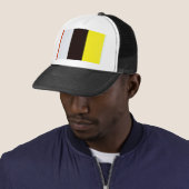 Ellsworth Kelly Yellow White en Black Trucker Pet (In situ)