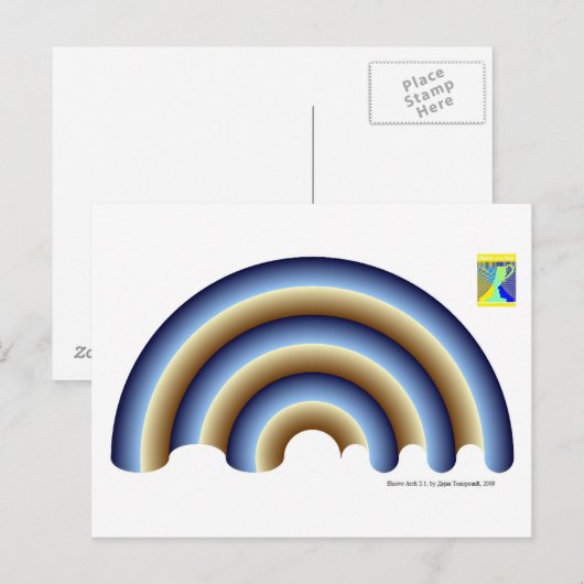 Ellusive Arch Postcard Briefkaart (Voorkant / Achterkant)