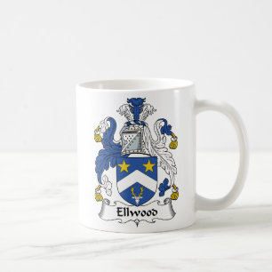 Ellwood Family Crest Koffiemok