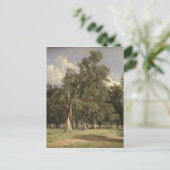 Elm-bomen in Prater, 1831 Briefkaart (Staand voorkant)