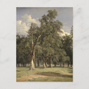 Elm-bomen in Prater, 1831 Briefkaart