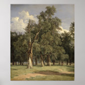 Elm-bomen in Prater, 1831 Poster (Voorkant)