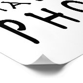 Elm en Lamppost Poster (Hoek)