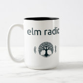Elm Radio-Mokken Tweekleurige Koffiemok (Links)