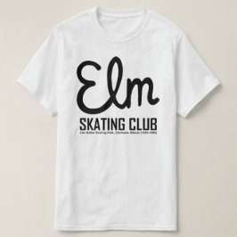 Elm Skating Club, Elmhurst, Illinois (lichtkleuren T-shirt