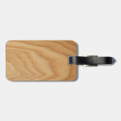 Elm Woodgrain-Bagagelabel Bagagelabel (Achterkant horizontaal)
