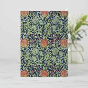 Elmcote, 1900 door William Morris Feestdagenkaart