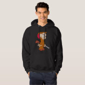ELMER FUDD™ | Bangangst Houding Hoodie (Voorkant volledig)