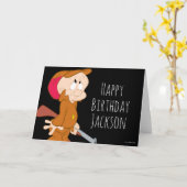 ELMER FUDD™ | Bangangst Houding Kaart (Gele Bloem)