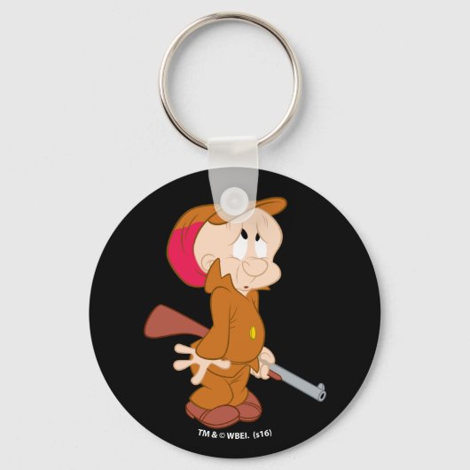 ELMER FUDD™ | Bangangst Houding Sleutelhanger (Voorkant)