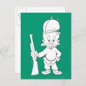 ELMER FUDD™ BRIEFKAART (Voorkant / Achterkant)