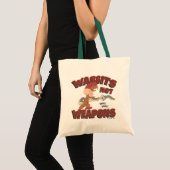 ELMER FUDD™ & BUGS BUNNY™ "Wabbits Niet Wapens" Tote Bag (Voorkant (product))
