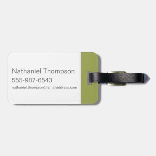 ELMER FUDD™ & BUGS BUNNY™ "Wabbits Not Weapons" Bagagelabel (Achterkant horizontaal)