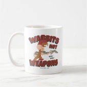 ELMER FUDD™ & BUGS BUNNY™ "Wabbits Not Weapons" Koffiemok (Links)