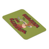 ELMER FUDD™ & BUGS BUNNY™ "Wabbits Not Weapons" Magneet (Rechterzijde)