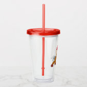 ELMER FUDD™ en BUGS BUNNY™ Acryl Drinkbeker (Rechts)