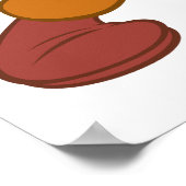 ELMER FUDD™ en BUGS BUNNY™ Poster (Hoek)