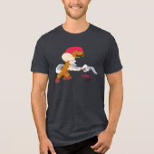 ELMER FUDD™ en BUGS BUNNY™ Tri-Blend Shirt (Voorkant)