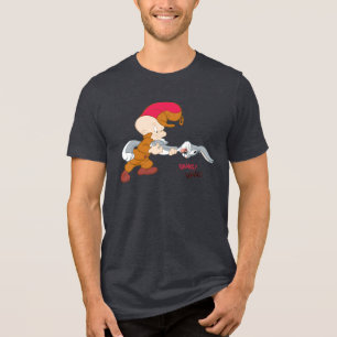 ELMER FUDD™ en BUGS BUNNY™ Tri-Blend Shirt