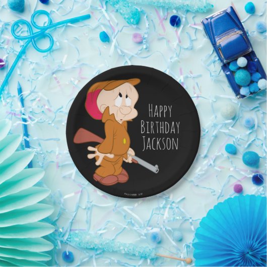 ELMER FUDD™ | Gehakt zaad Papieren Bordje (Feest)