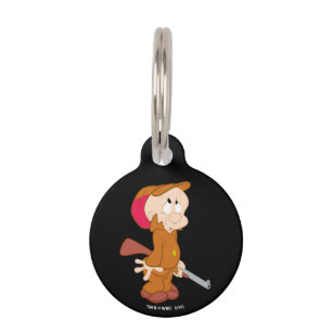 ELMER FUDD™  Geslachte varkens Huisdierpenning