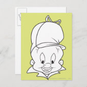 ELMER FUDD™ Head Shot Briefkaart (Voorkant / Achterkant)