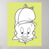 ELMER FUDD™ Head Shot Poster (Voorkant)