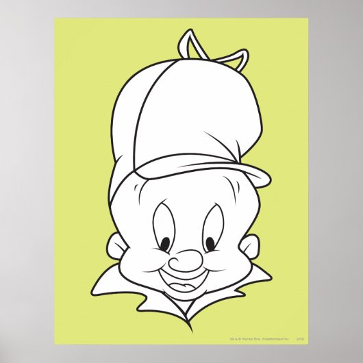 ELMER FUDD™ Head Shot Poster (Voorkant)