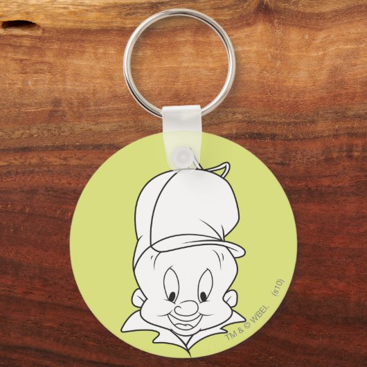 ELMER FUDD™ Head Shot Sleutelhanger (Voorkant)