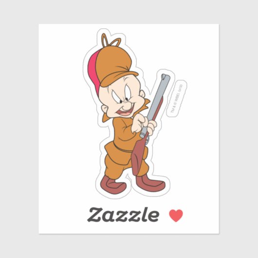 ELMER FUDD™ Klaar om te hakken Sticker (Vel)