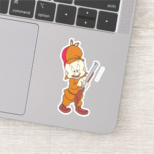 ELMER FUDD™ Klaar om te hakken Sticker
