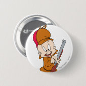 ELMER FUDD™ klaar om te jagen Ronde Button 5,7 Cm (Voorkant /achterkant)