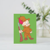 ELMER FUDD™ | Met Pistool Briefkaart (Staand voorkant)