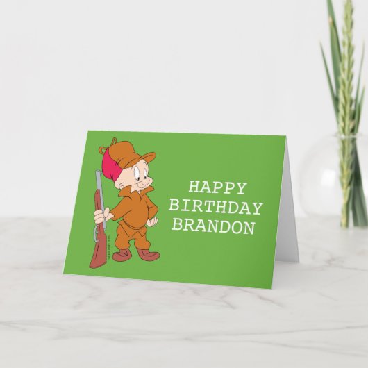 ELMER FUDD™ | Met Pistool Kaart (Voorkant)